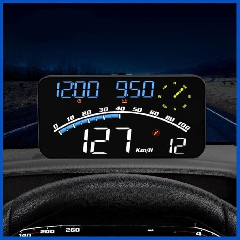 Affichage Tête Haute Voiture, Affichage OBD2 HUD, Tachymètre