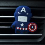 Diffuseur de parfum de voiture Avengers avec clip Capitain Man