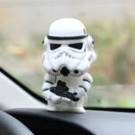 Figurine d'intérieur de voiture Star Wars Blanc