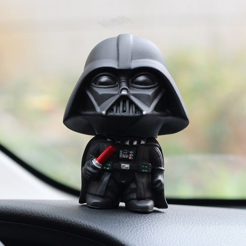 Figurine d'intérieur de voiture Star Wars Noir
