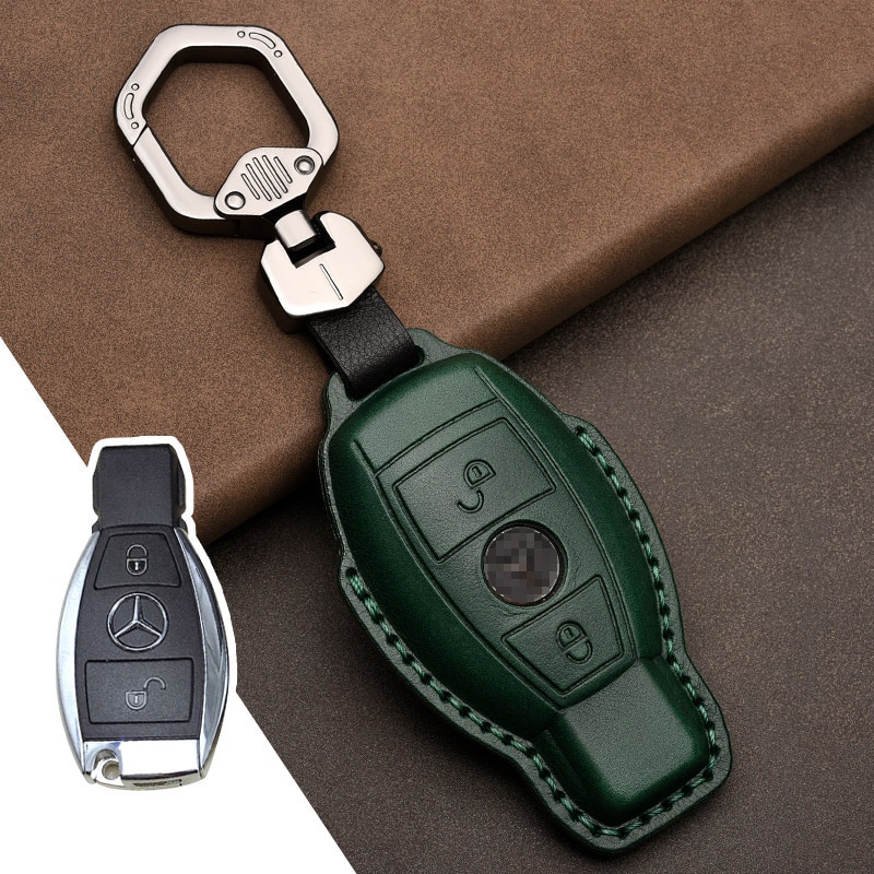 Porte-clés en cuir  pour Mercedes-Benz