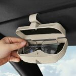 Porte-lunettes de voiture design 360° avec fonction magnétique_1